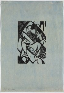 Német: Ugrólovak alkotó: Franz Marc