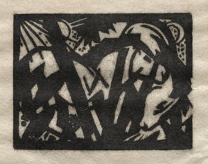 Ló alkotó: Franz Marc