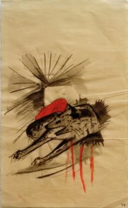 Hazug hiéna (hazug farkas) alkotó: Franz Marc