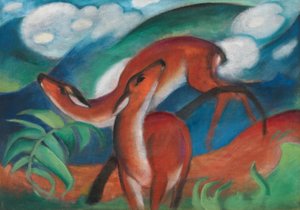 A II. útvonalról alkotó: Franz Marc