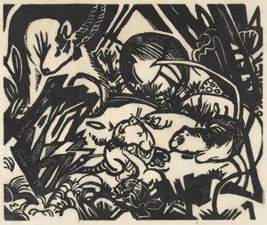 Állati legenda alkotó: Franz Marc