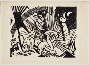 egyeztetés alkotó: Franz Marc