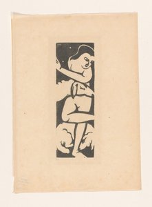 Nő két birkával alkotó: Franz Marc
