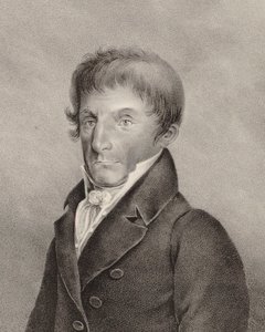 Antonio Salieri zeneszerző portréja 1750-1825, kb. 1835. alkotó: Franz Oehme
