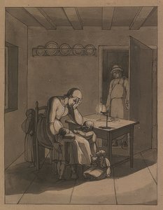 Lienhard és Gertrud. 1808 körül
