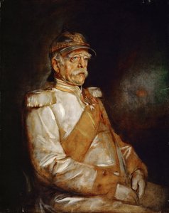 Otto von Bismarck (1815-1898) portréja, Lenbach, Franz von (1836-1904). Olajfestmény alkotó: Franz Seraph von Lenbach