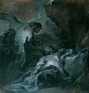 Krisztus az Olajfák hegyén (II)