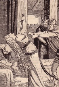 Illusztráció az Edda: Germán istenek és hősök című könyvéhez, Hans von Wolzogen