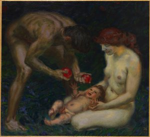 Ádám és Éva A család, 1912.