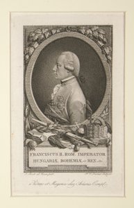 Ferenc II. Rom. Cseh császár és magyar király alkotó: Franz Valentin Durmer