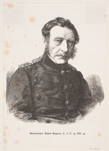 August Baggesen vezérőrnagy alkotó: Franz Wilhelm Obermann