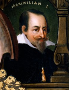 I. Maximilianus, Bajorország hercege és választófejedelme, Nagy néven ismert portréja (Bajorországi Monaco) alkotó: Franz Xaver Thallmaier