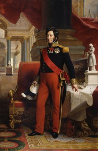 Franciául:  Louis-Philippe 1er, roi des Français (1773-1850) I. Lajos Fülöp, francia király (1773-1850) alkotó: Franz Xaver Winterhalter