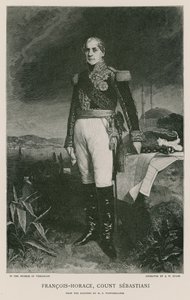 Horace Francois Bastien Sebastiani de La Porta alkotó: Franz Xaver Winterhalter