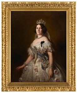 Izabella, Spanyolország királynője alkotó: Franz Xaver Winterhalter