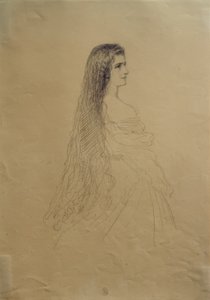 Erzsébet osztrák császárné alkotó: Franz Xaver Winterhalter