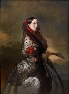Marie Nikolaievna de Russie (1819-1876) - Maria Nikolaevna orosz nagyhercegnő (1819-1876), Leuchtenberg hercegnője Winterhalter, Franz Xavier (1805-1873). Olaj, vászon, kb 1856-1857, Állami A. Radishchev Művészeti Múzeum, Szaratov alkotó: Franz Xaver Winterhalter