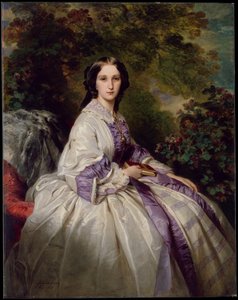 Maria Ivanovna Lamsdorf grófnő portréja, szül. Beck, 1859 alkotó: Franz Xaver Winterhalter