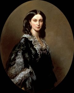 Elizaveta Alekszandrovna Barjatyinszkaja hercegnő portréja, született Cserniseva hercegnő 1826-1902, 1858 alkotó: Franz Xaver Winterhalter