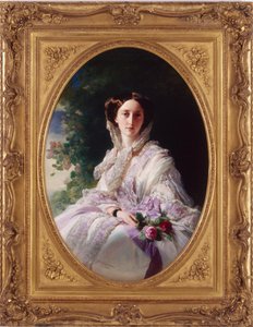 Olga Nyikolajevna orosz nagyhercegnő 1822-1892, württembergi királynő portréja, 1856 alkotó: Franz Xaver Winterhalter