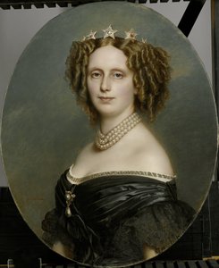 Sophia Frederika Mathilda (1818-77), württembergi hercegnő portréja alkotó: Franz Xaver Winterhalter