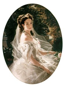 Pauline metternich hercegnő, 1860