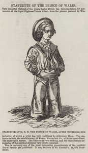 HRH, a walesi herceg szobra alkotó: Franz Xaver Winterhalter