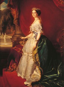 Eugenie császárné, 1852 körül (olaj, vászon) alkotó: Franz Xaver Winterhalter