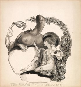 Erotikus illusztráció, c. 1912.