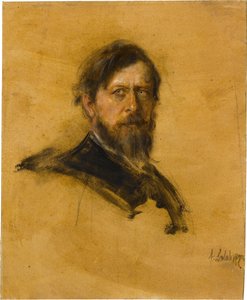 Böcklin portréja alkotó: Franz von Lenbach