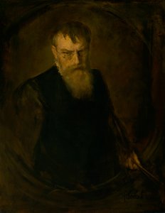 Önarckép alkotó: Franz von Lenbach