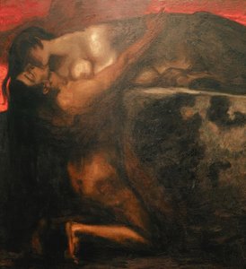 A szfinx csókja alkotó: Franz von Stuck