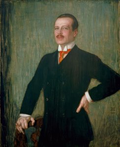 Ernst Ludwig hesseni / Gem. Darab alkotó: Franz von Stuck