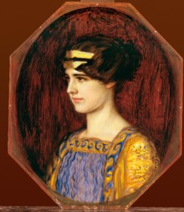 Franz von. Megakadt, Mária görögként alkotó: Franz von Stuck