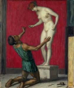 Pygmalion alkotó: Franz von Stuck
