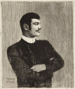 Önarckép alkotó: Franz von Stuck