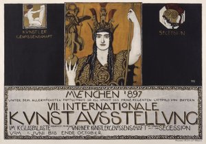 Hetedik Nemzetközi Művészeti Kiállítás, München 1897 alkotó: Franz von Stuck
