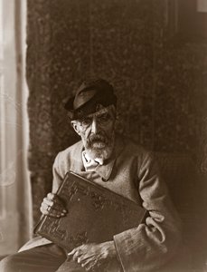 Domenico Morelli (1826-1901) olasz festő portréja