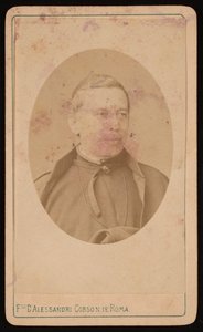 Angelo Secchi portréja 1818-1878, 1876. alkotó: Fratelli D