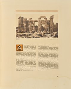 Athén. A Propülaea keleti oszlopcsarnoka