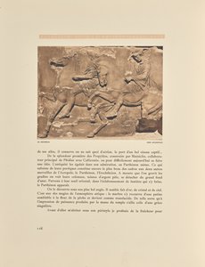 Parthenon. Nyugati fríz alkotó: Frédéric Boissonnas