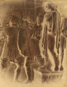 Bas dombormű a Konstantin diadalívéről, Róma, 1849. alkotó: Frédéric Flachéron