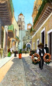 Guanajuato, Mexikó, 1910. alkotó: Fred Harvey