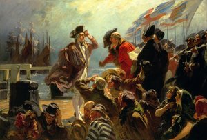 Nelson, a hős visszatérése, 1909 körül (olaj, vászon)
