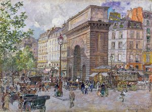 A Porte Saint-Martin, 1898