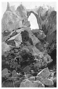 Carlotta Arch, Jenolan-barlangok, Új-Dél-Wales, Ausztrália, 1886.