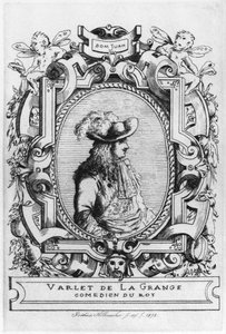 Charles Varlet, La Grange néven ismert Dom Juan szerepében Jean-Baptiste Poquelin Moliere (1622-73) „Don Juan vagy Le Festin de Pierre” című művéből, 1875