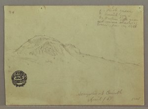 Bare Hill, Korinthoszi Akropolisz, Görögország alkotó: Frederic Edwin Church
