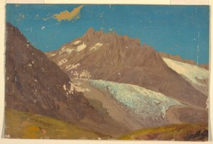 Bajor vagy Svájci Alpok alkotó: Frederic Edwin Church