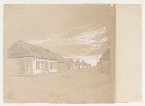 Calle de Commerce, Barranquilla, Kolumbia alkotó: Frederic Edwin Church